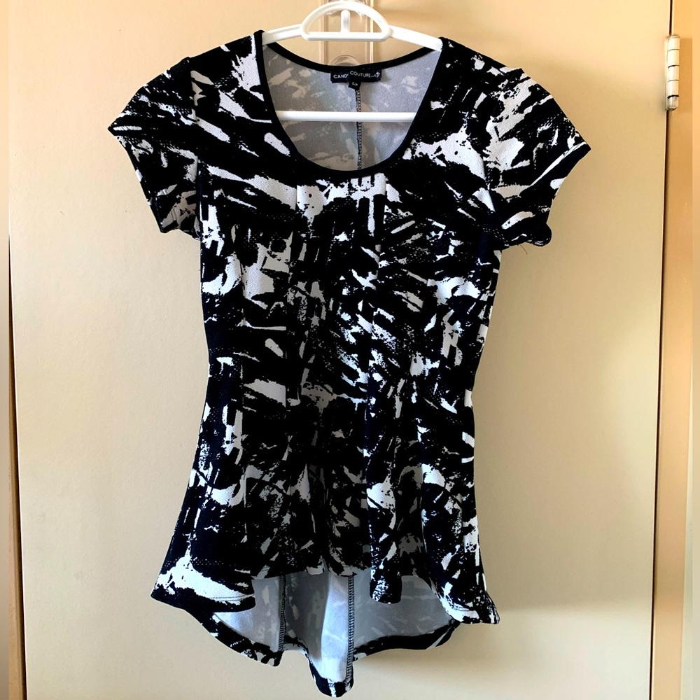Candy Couture High Low Blouse